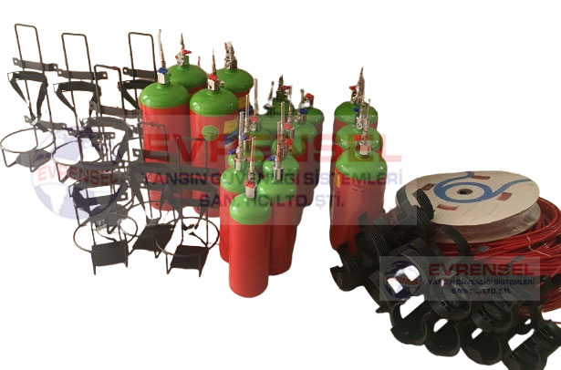 1 KG FM200 GAZLI OTOMATİK PANO İÇİ SÖNDÜRME SİSTEMİ