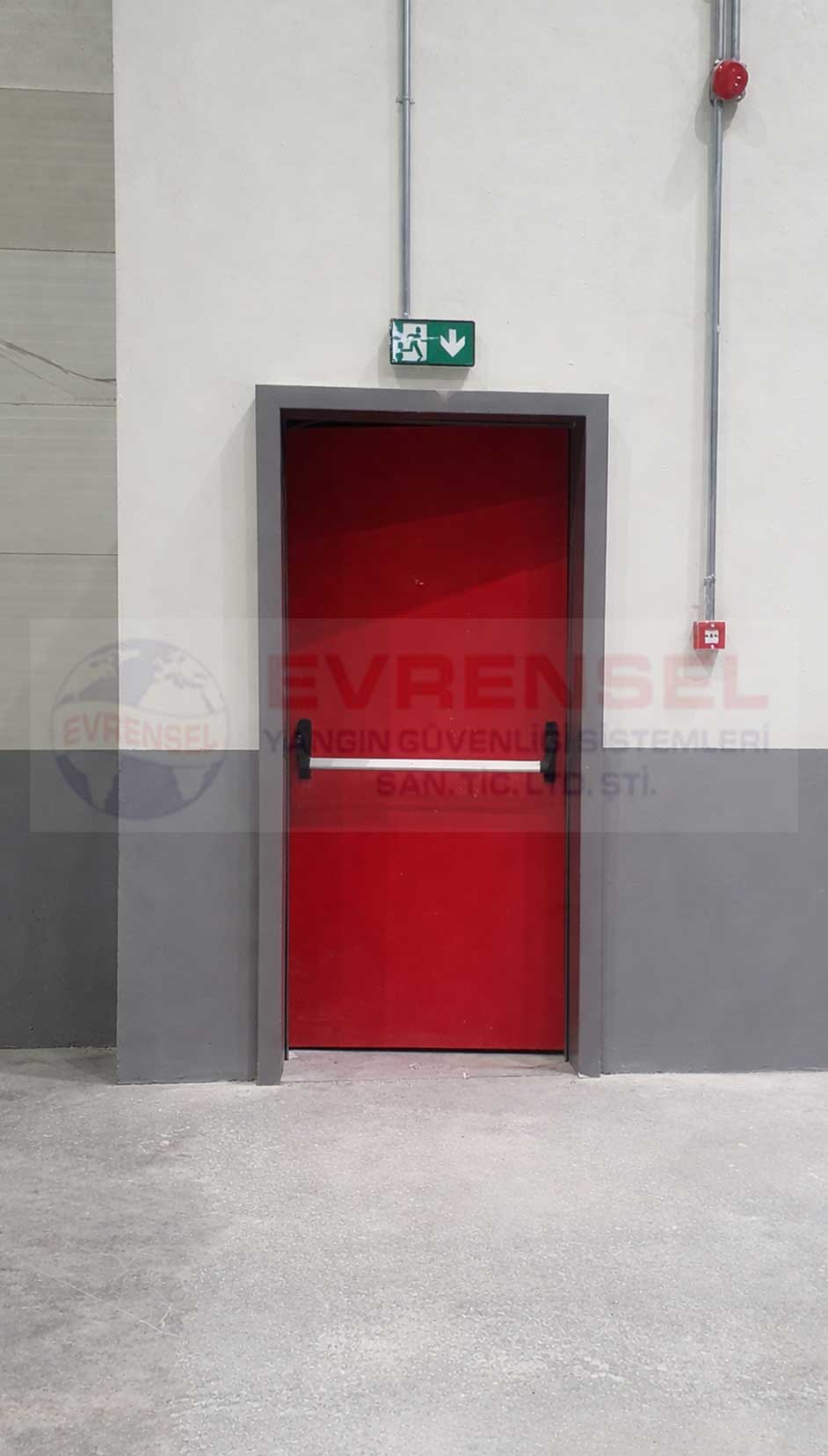 ACİL YANGIN ÇIKIŞ KAPISI 90 DK DAYANIKLI